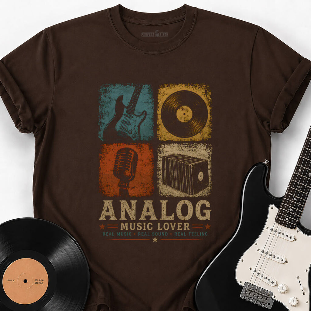 ANALOG MUSIC LOVER T-SHIRT