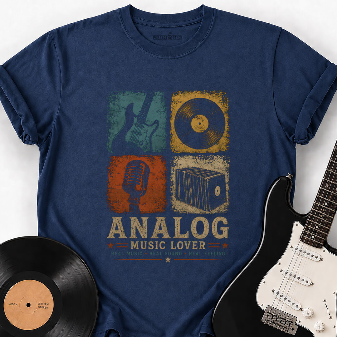 ANALOG MUSIC LOVER T-SHIRT
