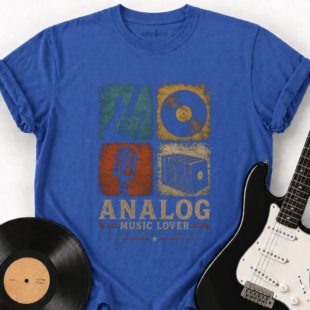 ANALOG MUSIC LOVER T-SHIRT
