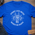 ANGRY LIVE MUSIC T-SHIRT
