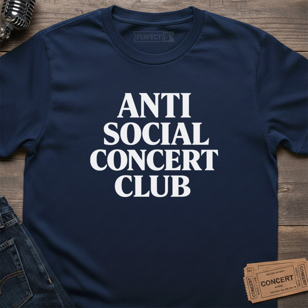 ANTI SOCIAL CONCERT T-SHIRT