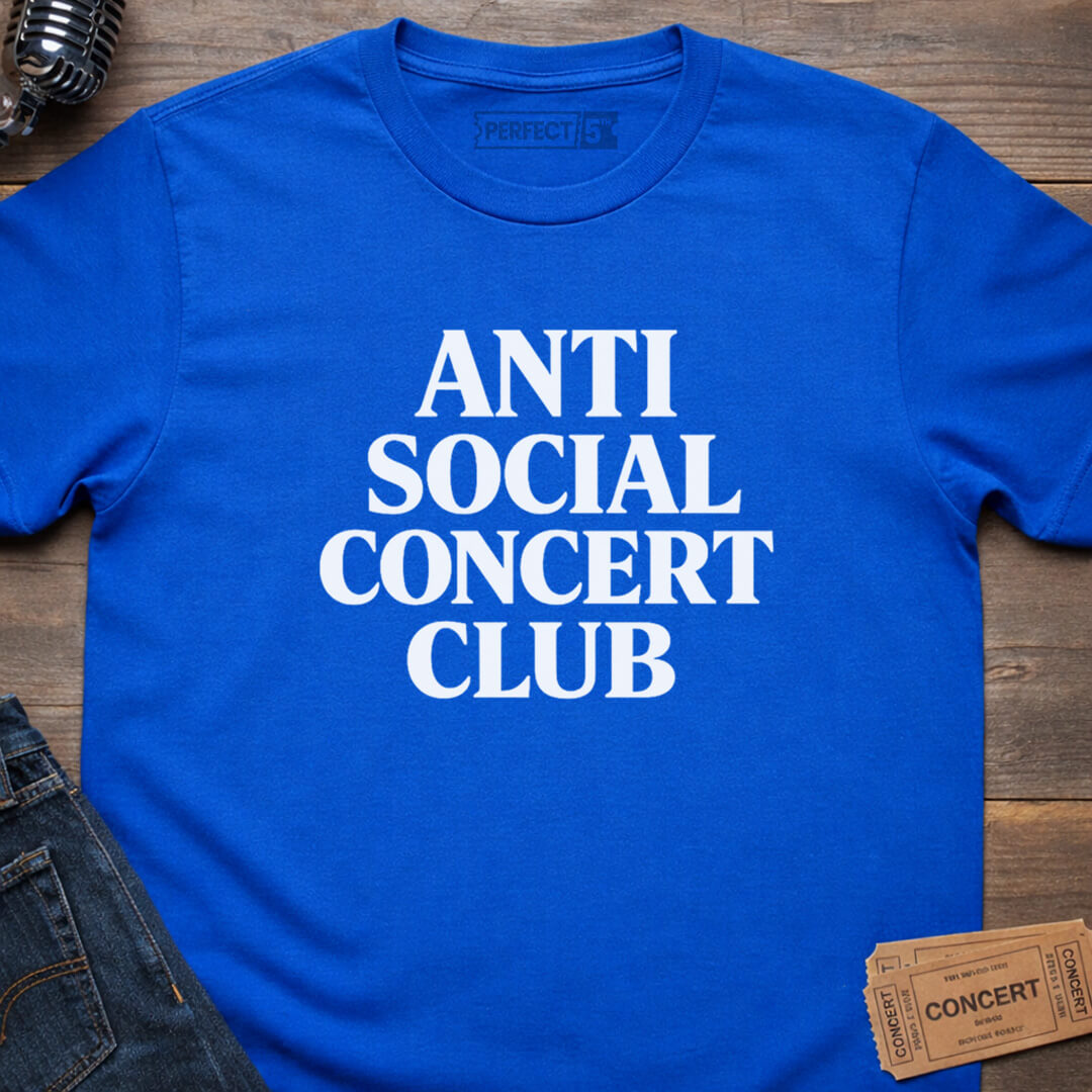 ANTI SOCIAL CONCERT T-SHIRT