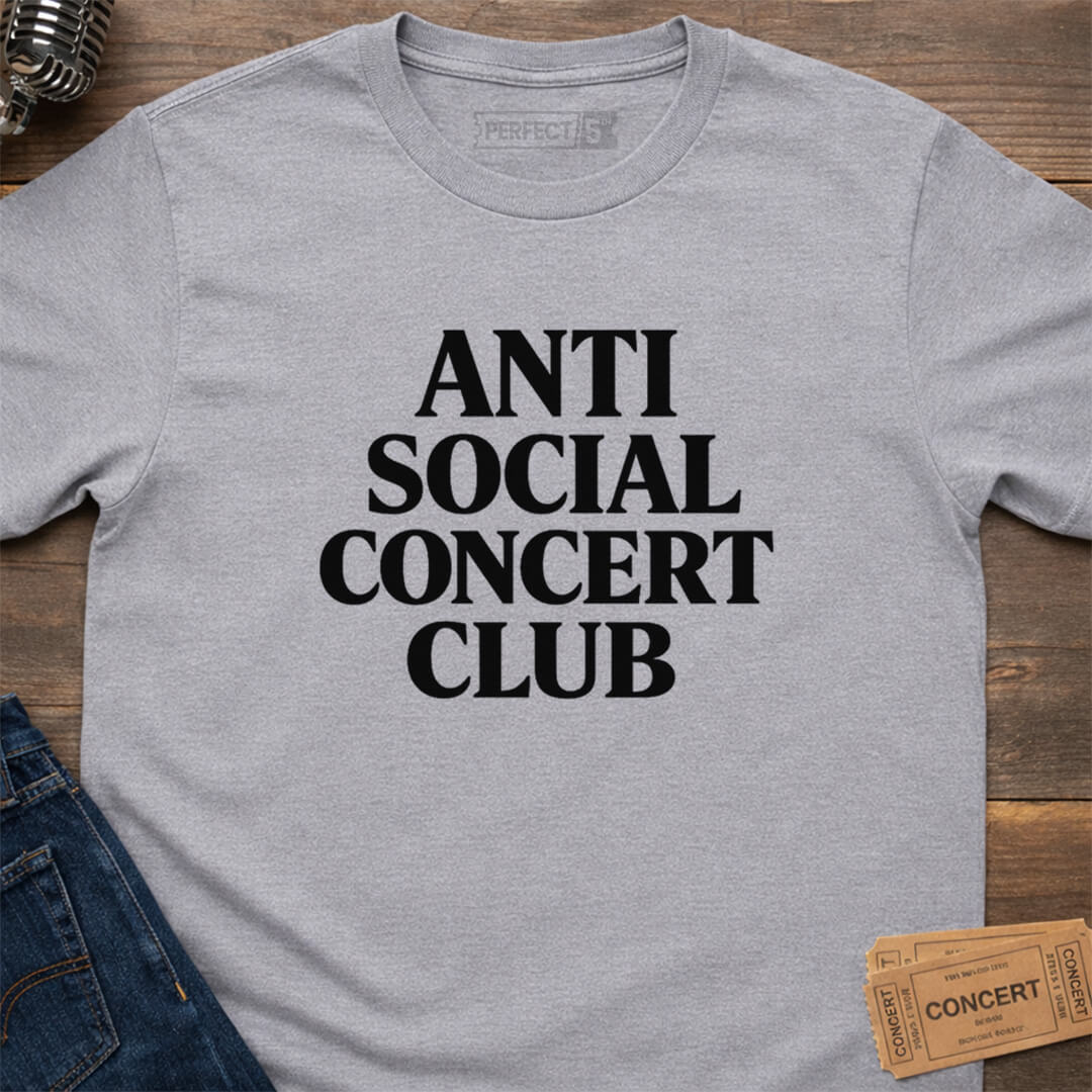 ANTI SOCIAL CONCERT T-SHIRT