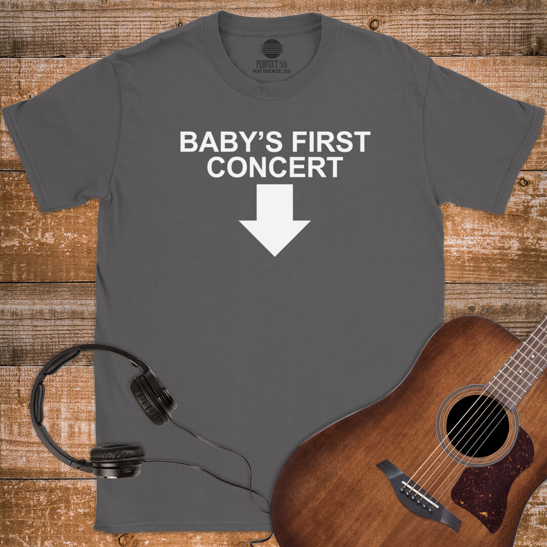 BABY'S FIRST CONCERT T-SHIRT