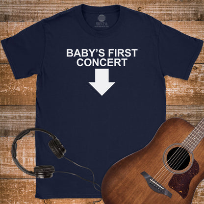 BABY'S FIRST CONCERT T-SHIRT