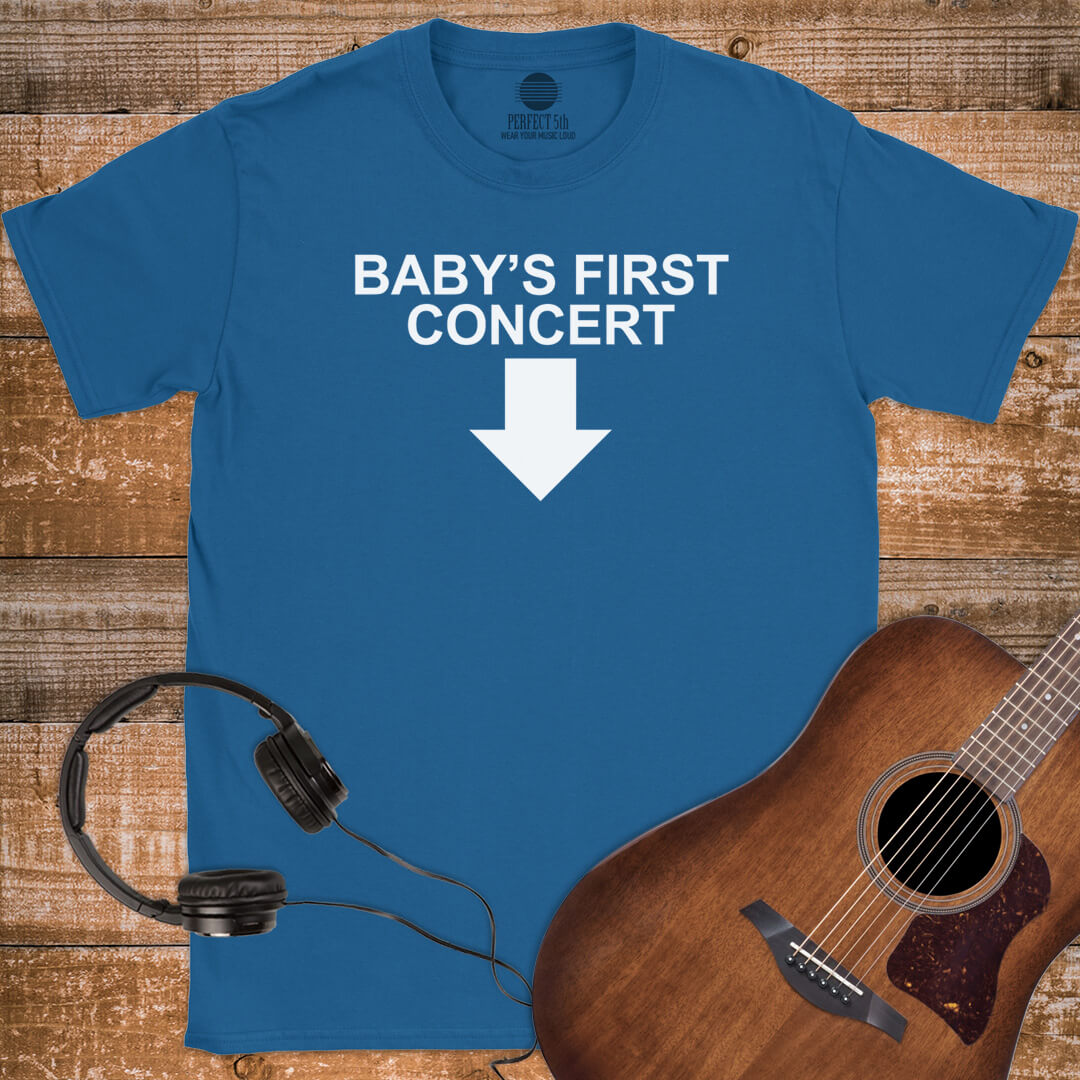 BABY'S FIRST CONCERT T-SHIRT