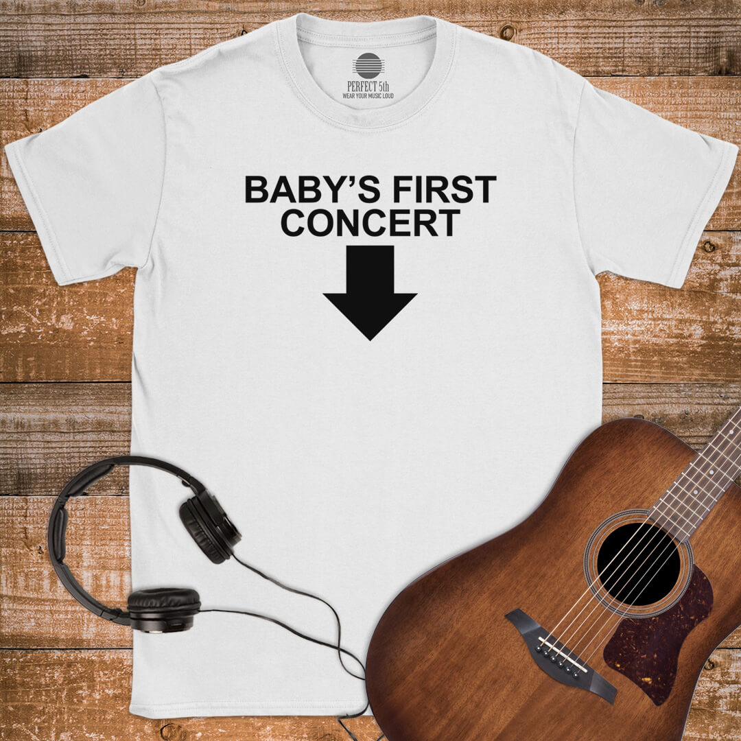 BABY'S FIRST CONCERT T-SHIRT