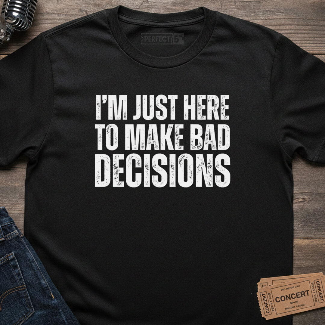 BAD DECISIONS TOUR T-SHIRT