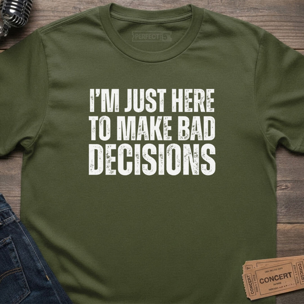 BAD DECISIONS TOUR T-SHIRT