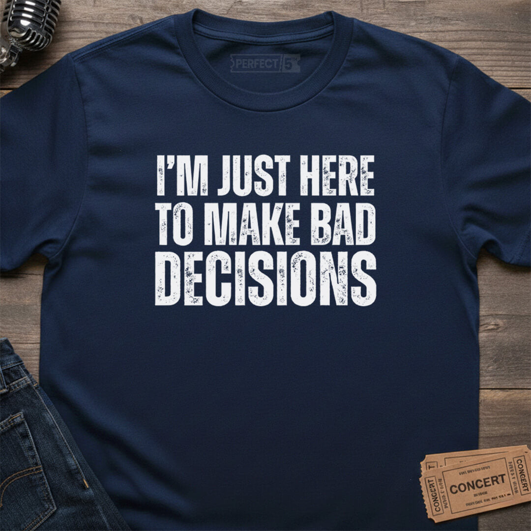BAD DECISIONS TOUR T-SHIRT