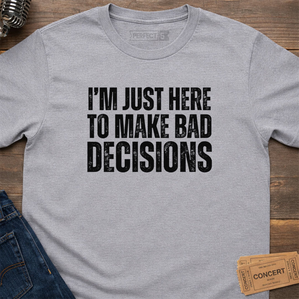 BAD DECISIONS TOUR T-SHIRT