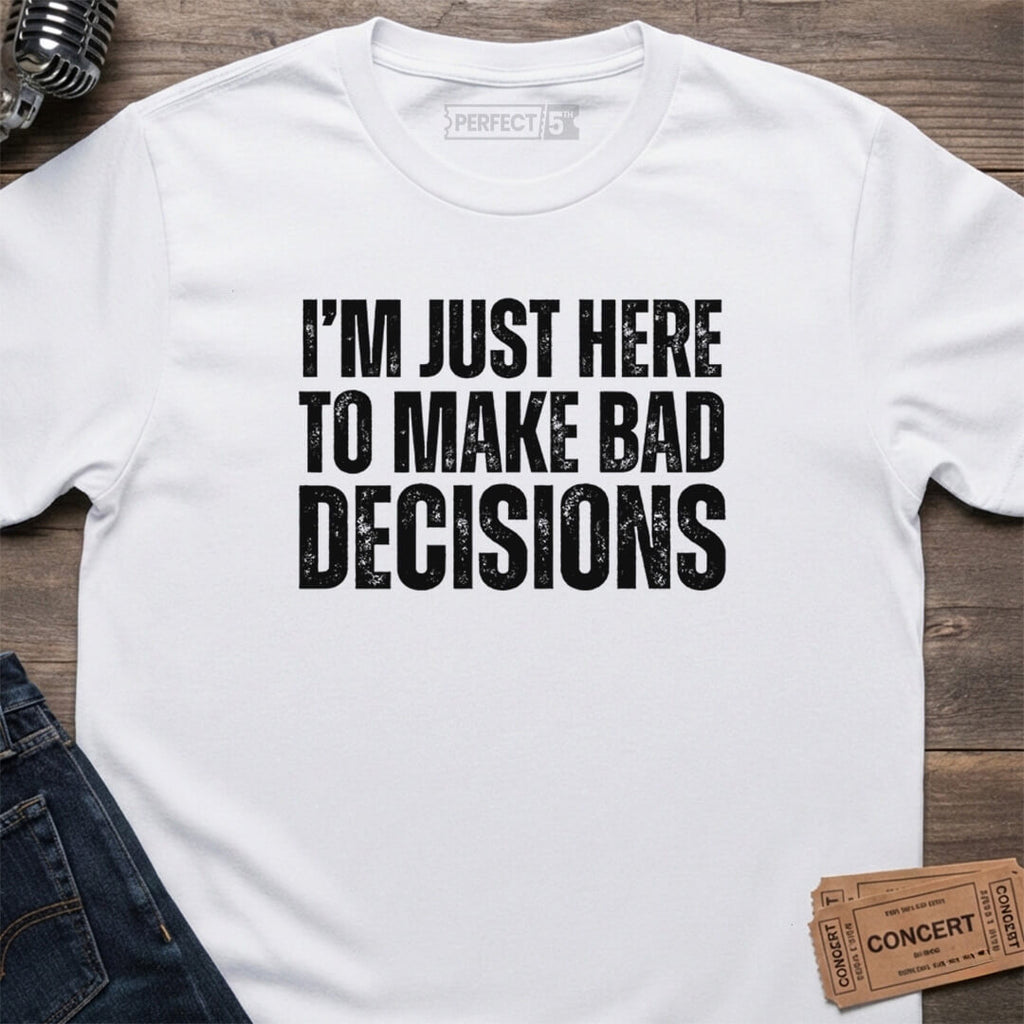 BAD DECISIONS TOUR T-SHIRT