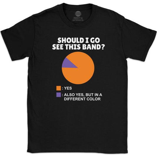 BAND DECISION CHART T-SHIRT