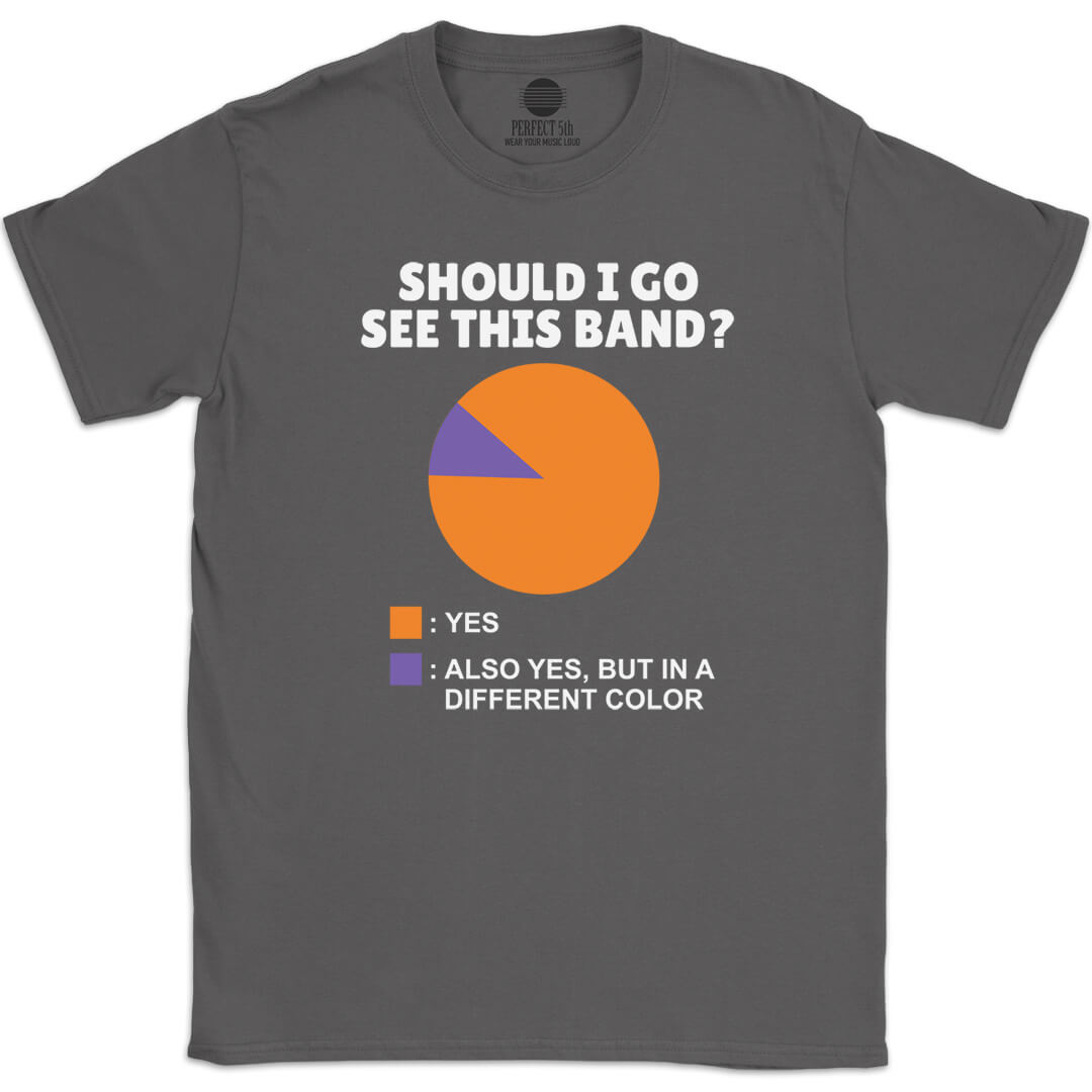 BAND DECISION CHART T-SHIRT