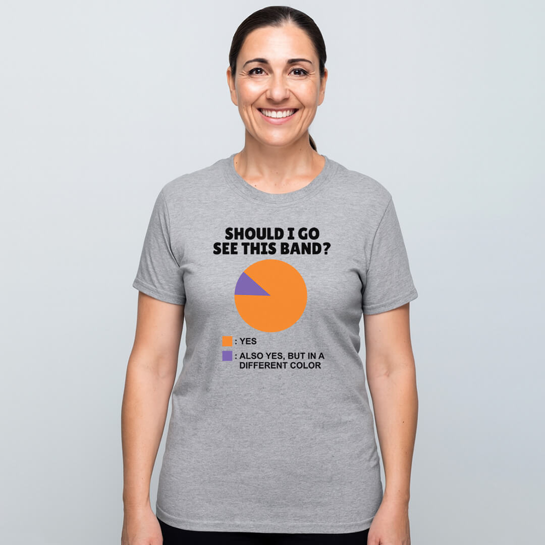 BAND DECISION CHART T-SHIRT