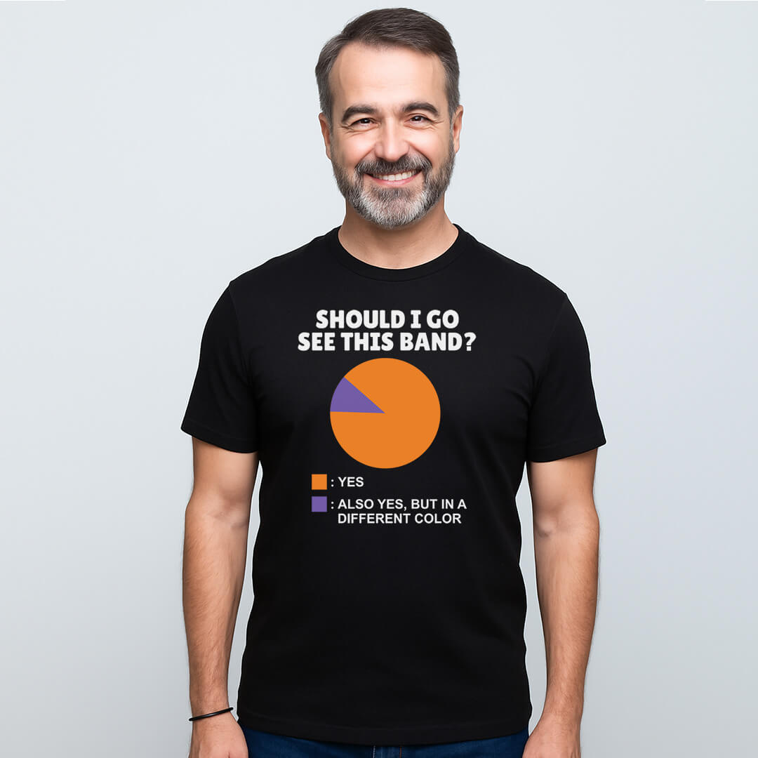 BAND DECISION CHART T-SHIRT