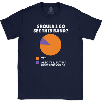 BAND DECISION CHART T-SHIRT