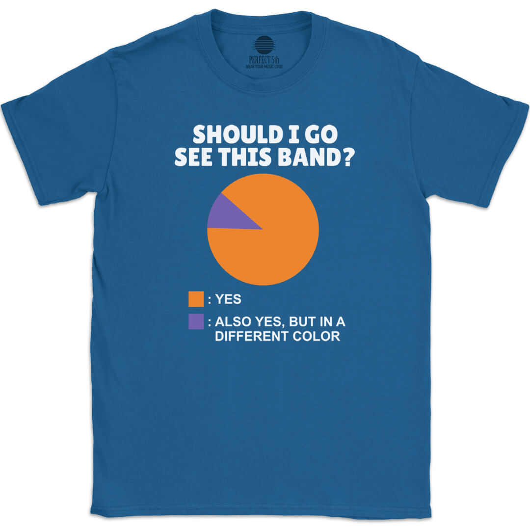 BAND DECISION CHART T-SHIRT
