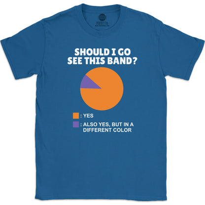 BAND DECISION CHART T-SHIRT