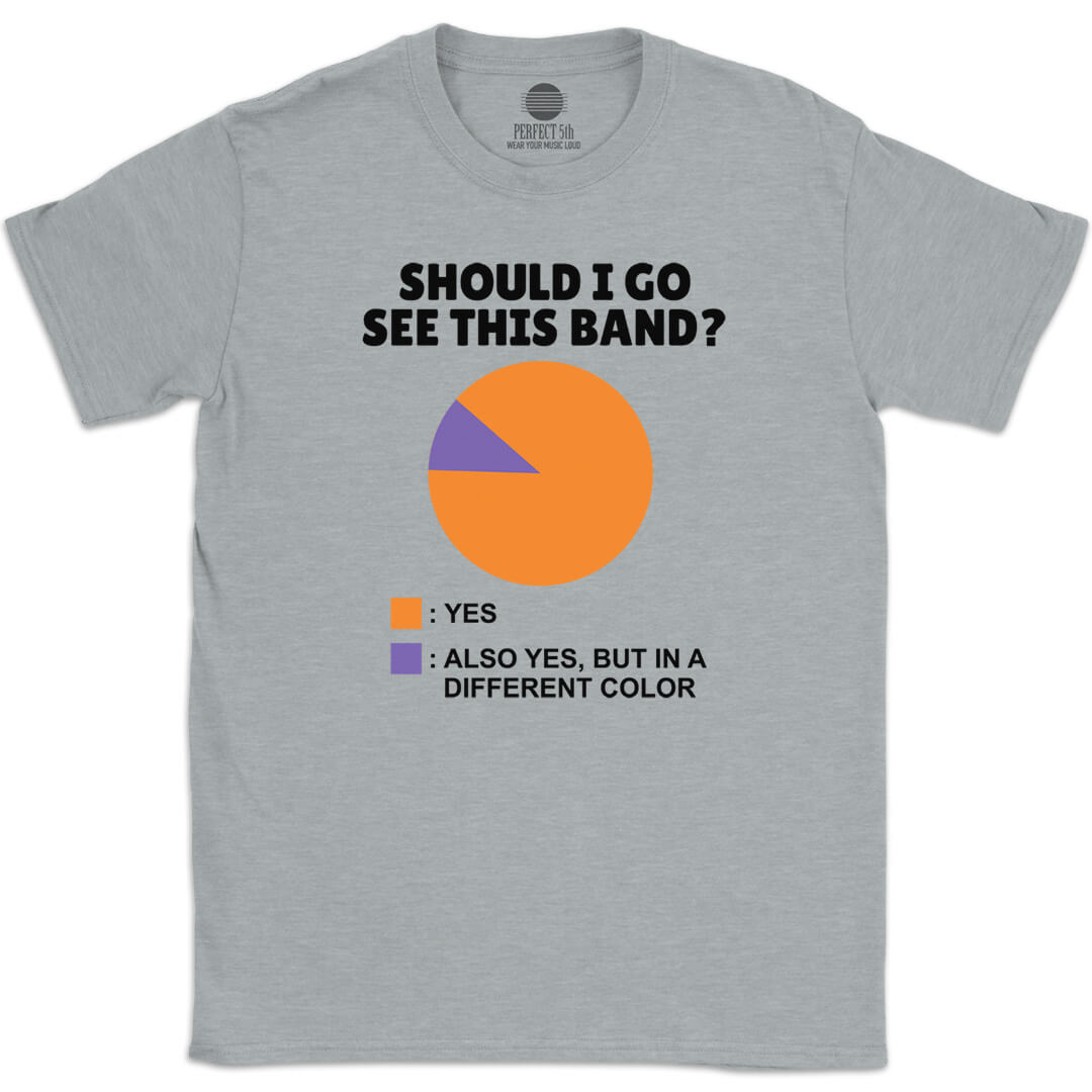 BAND DECISION CHART T-SHIRT