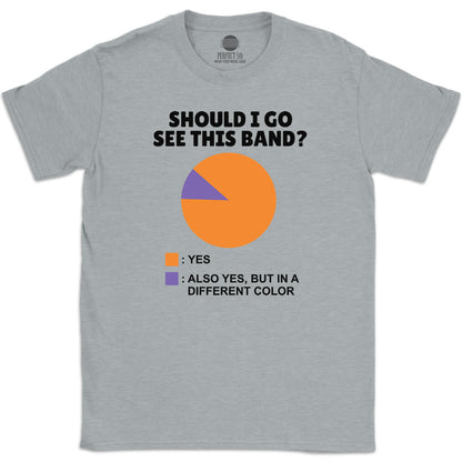 BAND DECISION CHART T-SHIRT