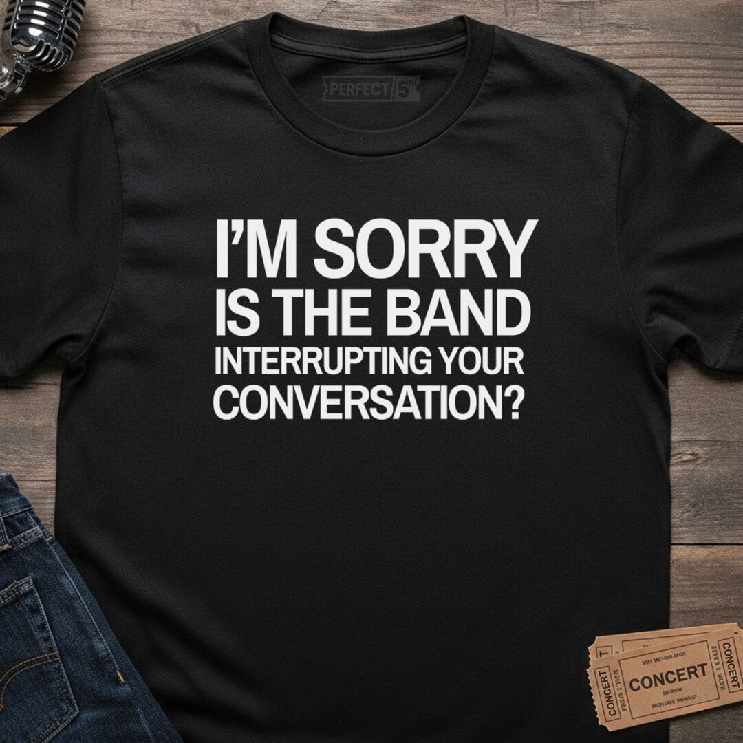 BAND INTERRUPTION T-SHIRT