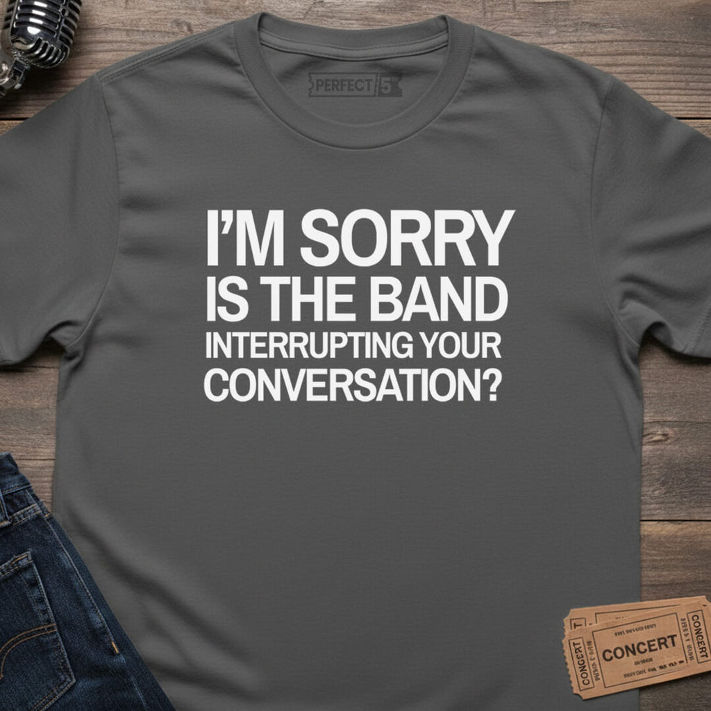 BAND INTERRUPTION T-SHIRT