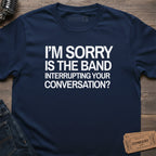BAND INTERRUPTION T-SHIRT