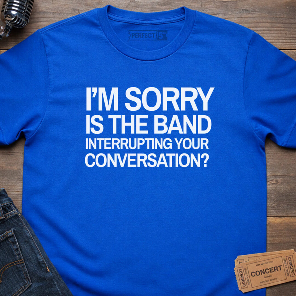 BAND INTERRUPTION T-SHIRT