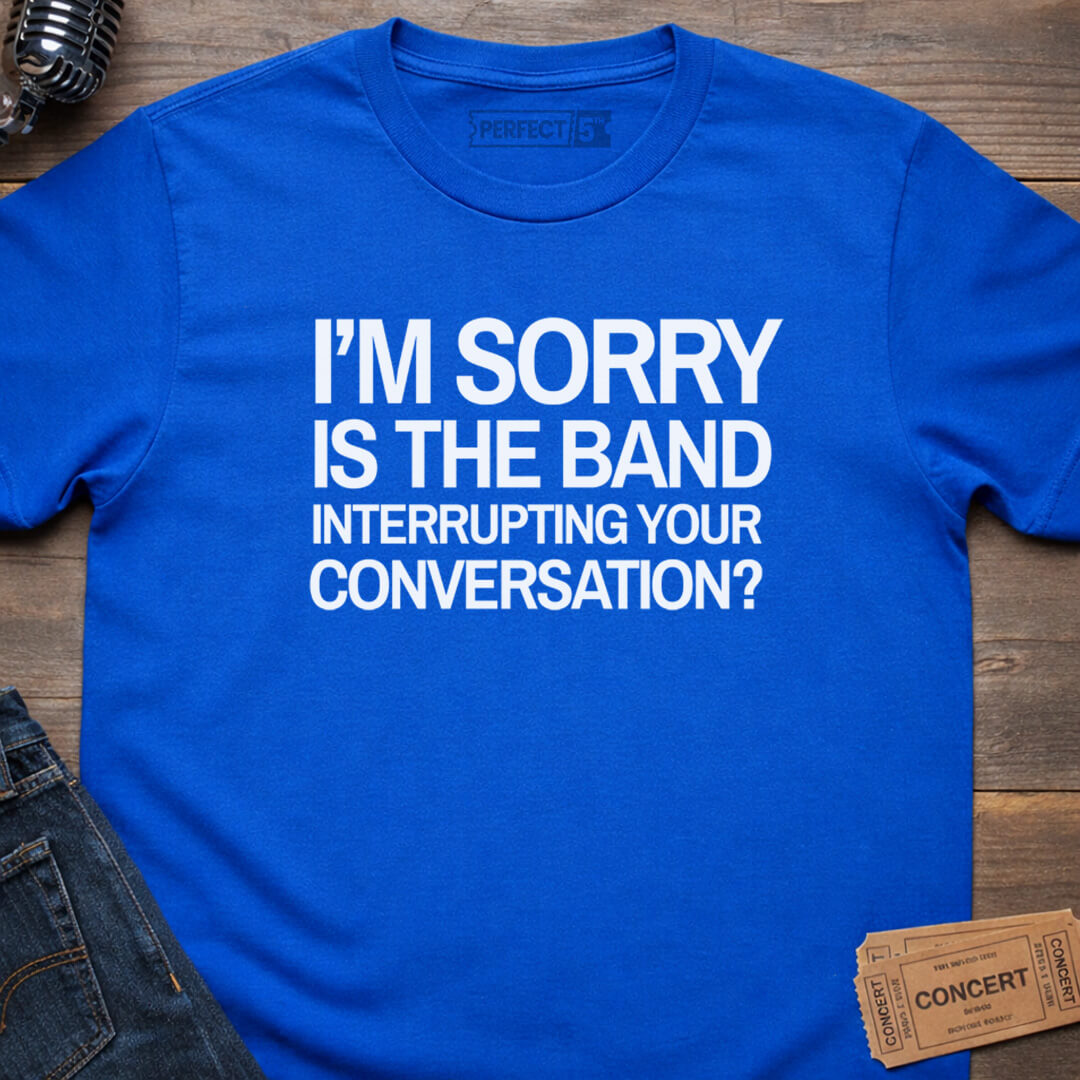 BAND INTERRUPTION T-SHIRT