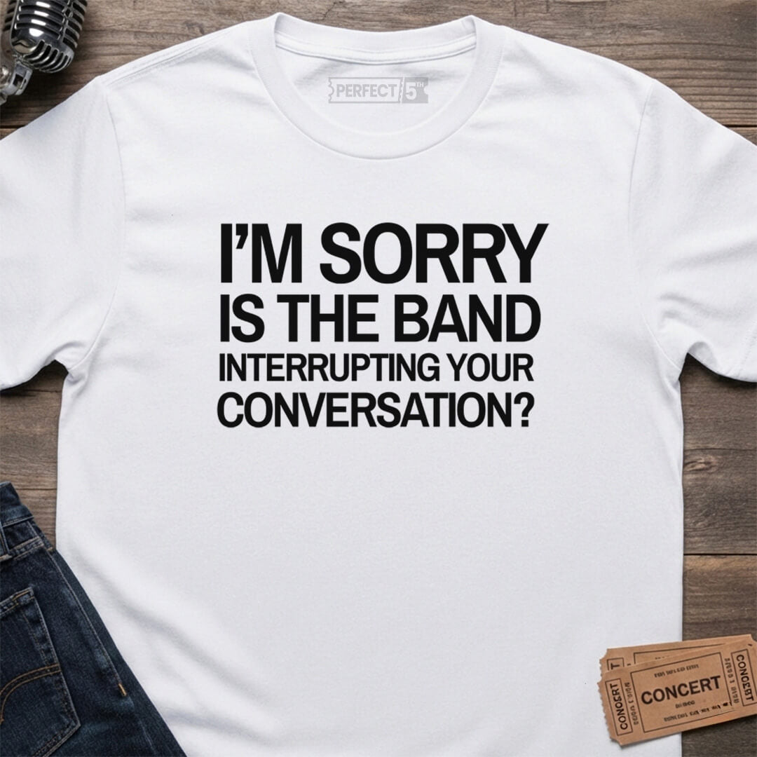 BAND INTERRUPTION T-SHIRT