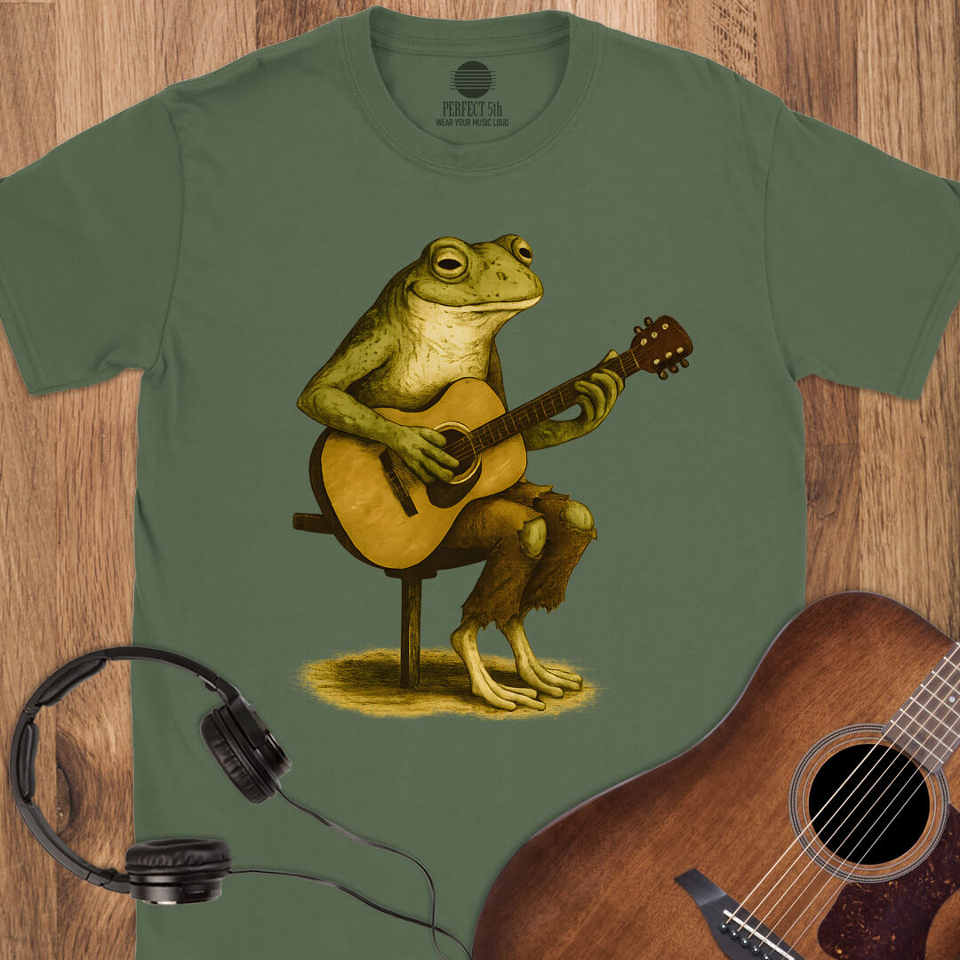 Bluesy Frog Ballad T-Shirt