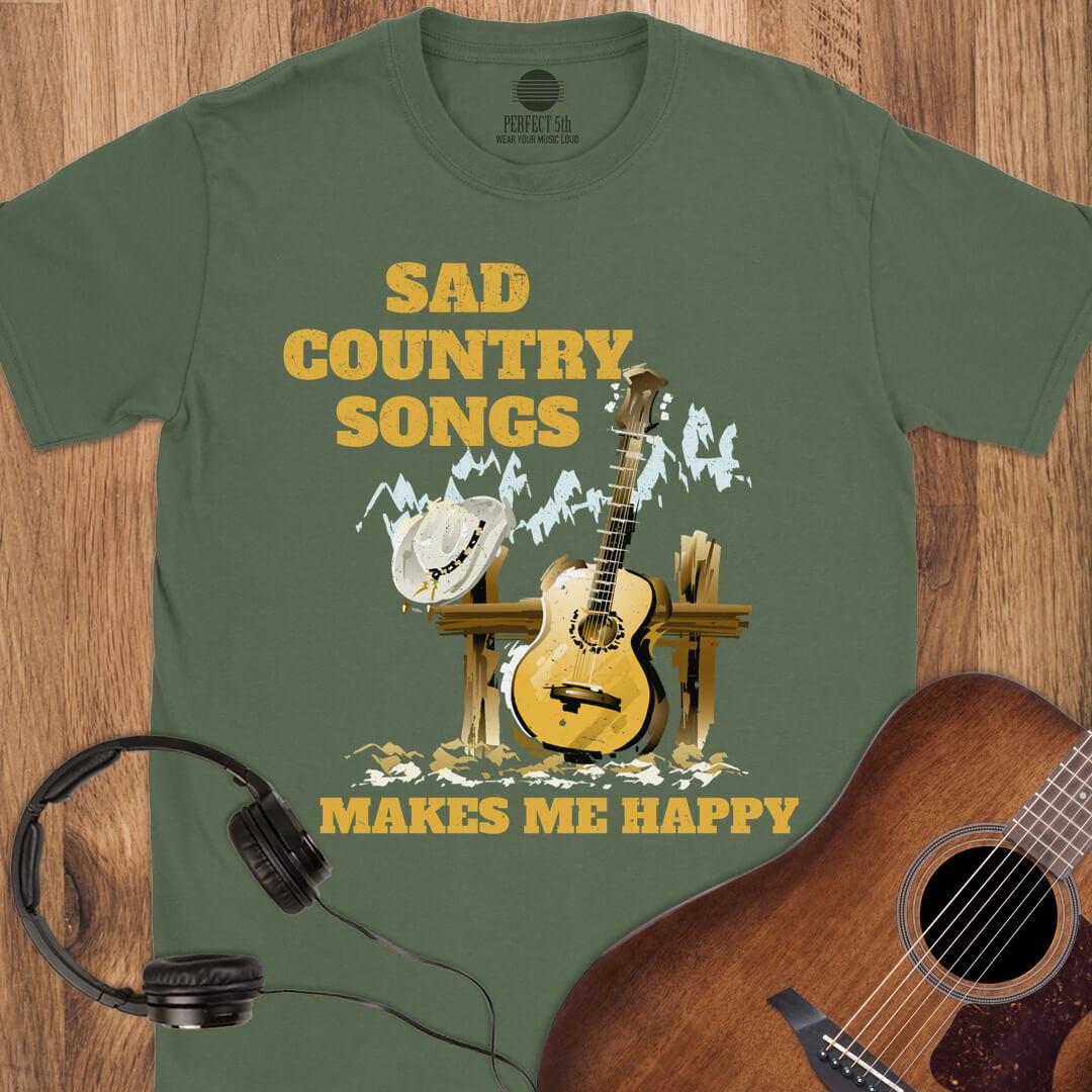 Broken Strings, Happy Heart T-Shirt