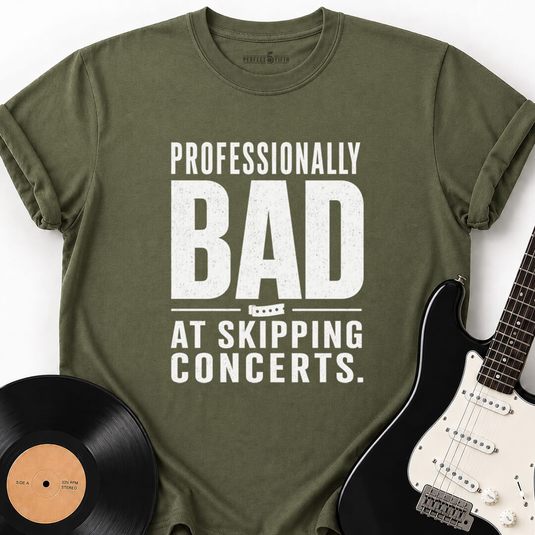 CAN'T SKIP CONCERTS T-SHIRT