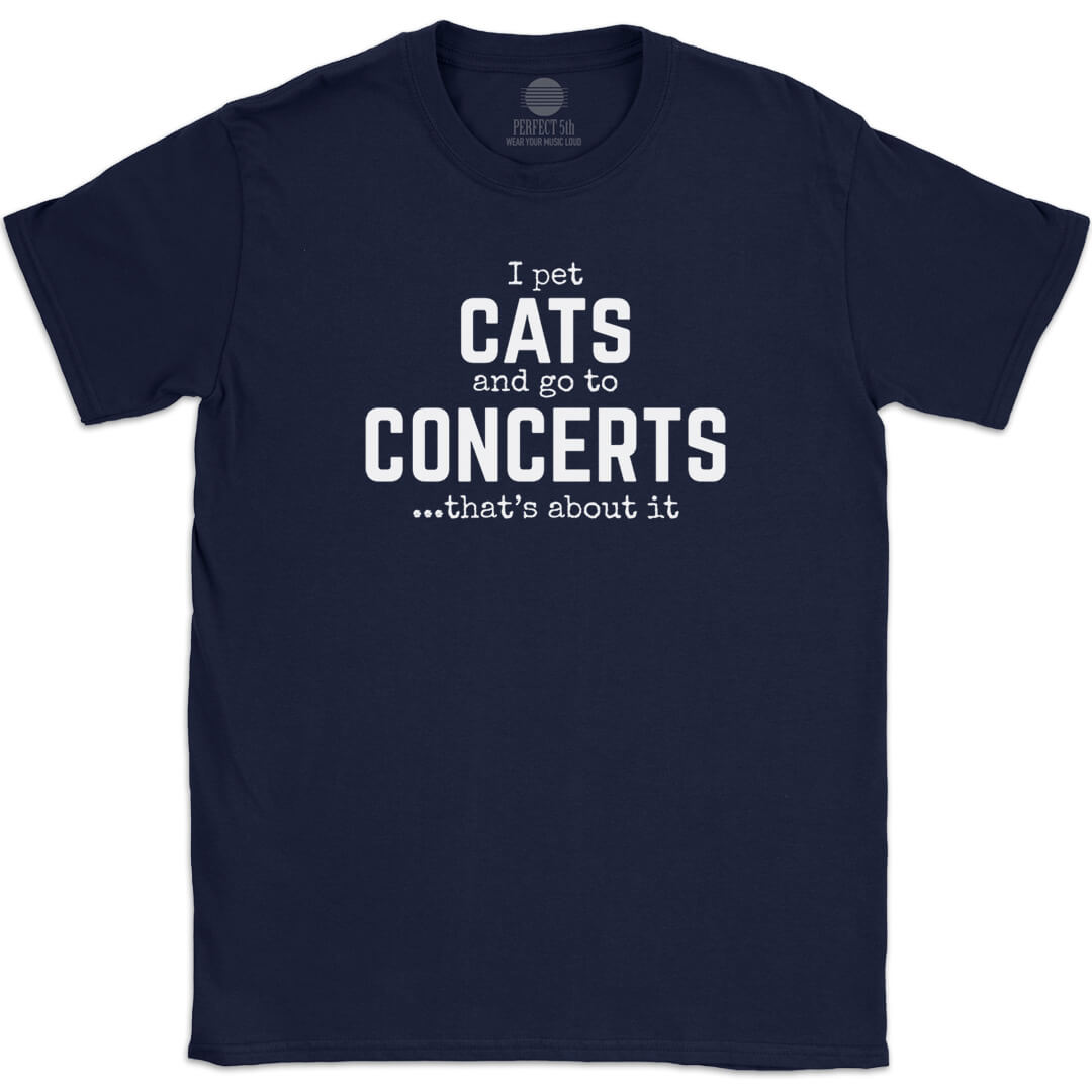 CATS & CONCERTS T-SHIRT