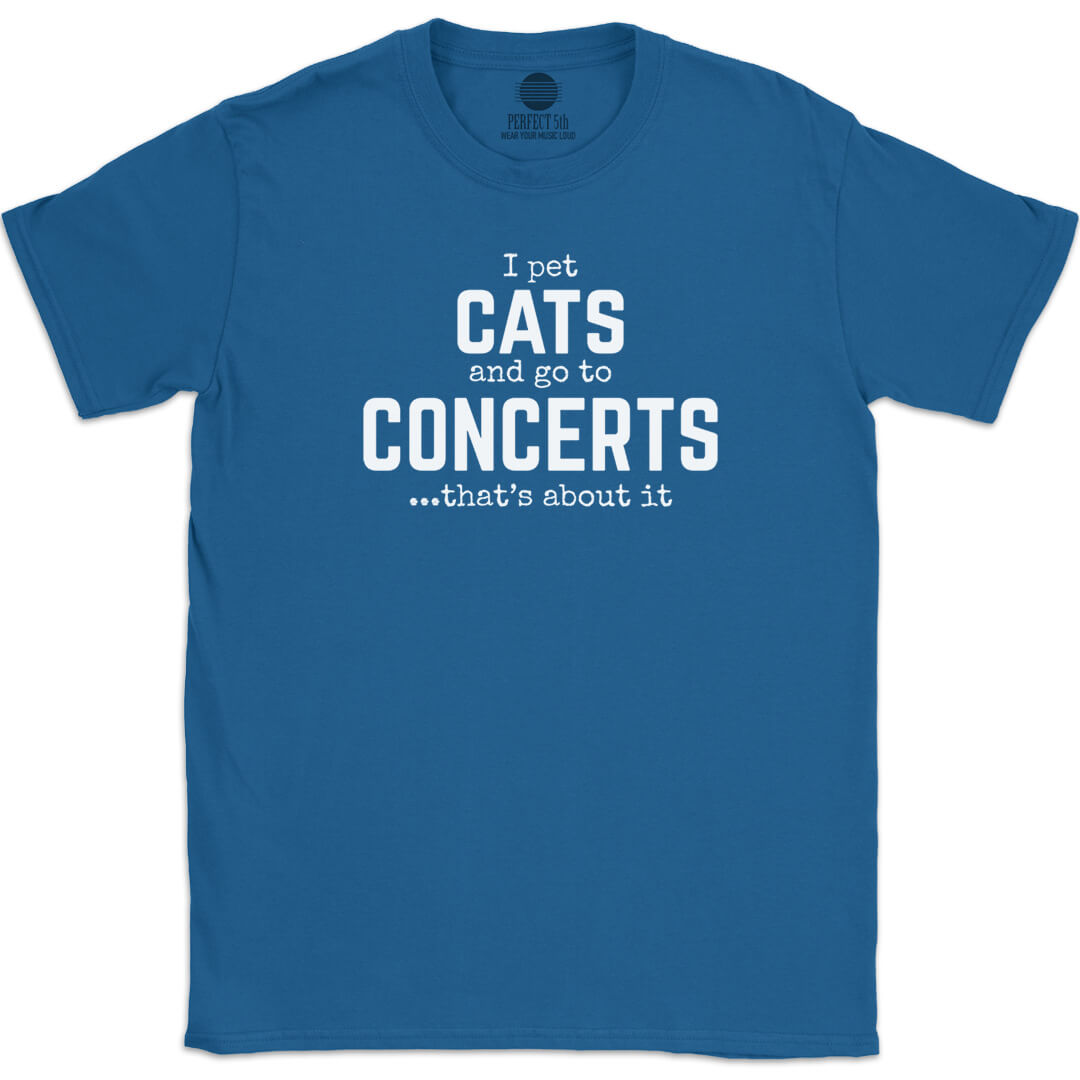 CATS & CONCERTS T-SHIRT
