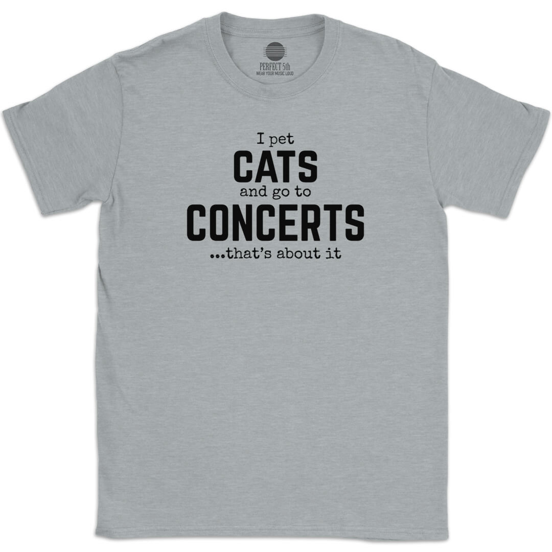 CATS & CONCERTS T-SHIRT