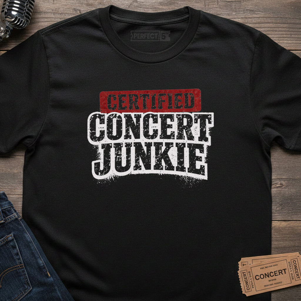 CERTIFIED JUNKIE T-SHIRT