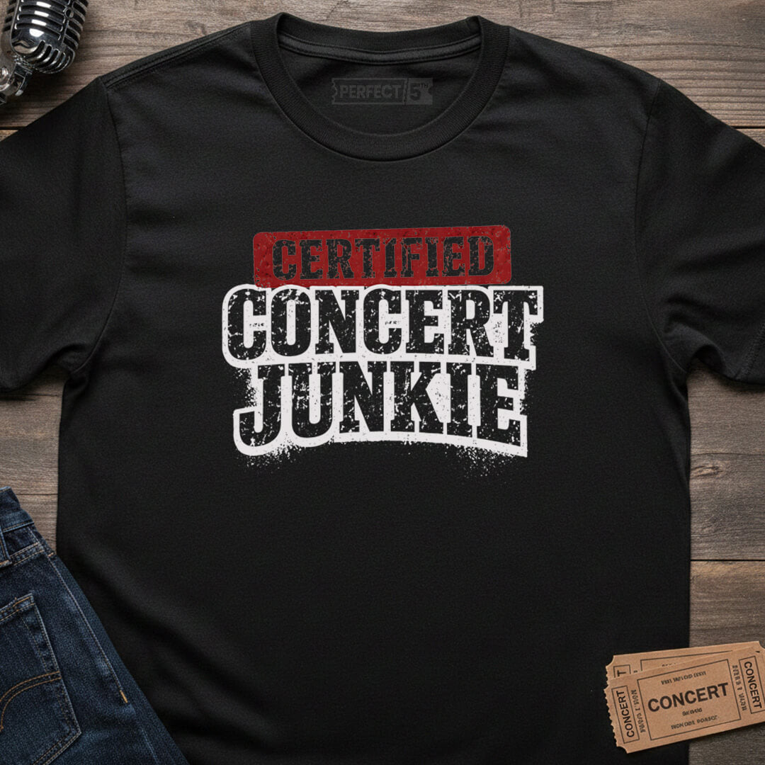 CERTIFIED JUNKIE T-SHIRT
