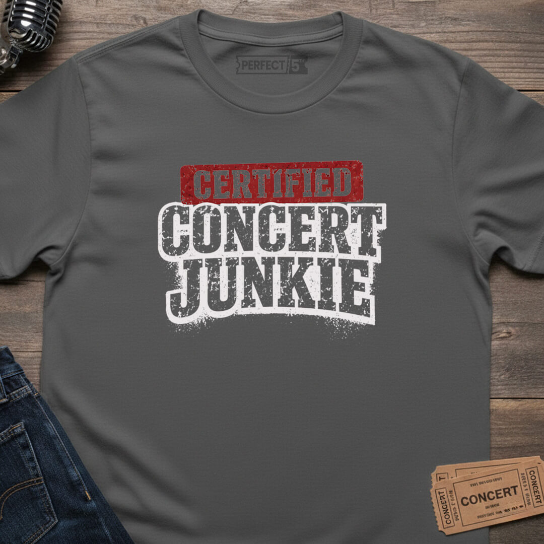 CERTIFIED JUNKIE T-SHIRT