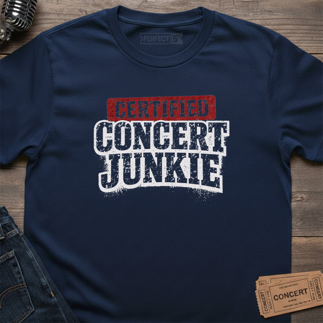 CERTIFIED JUNKIE T-SHIRT