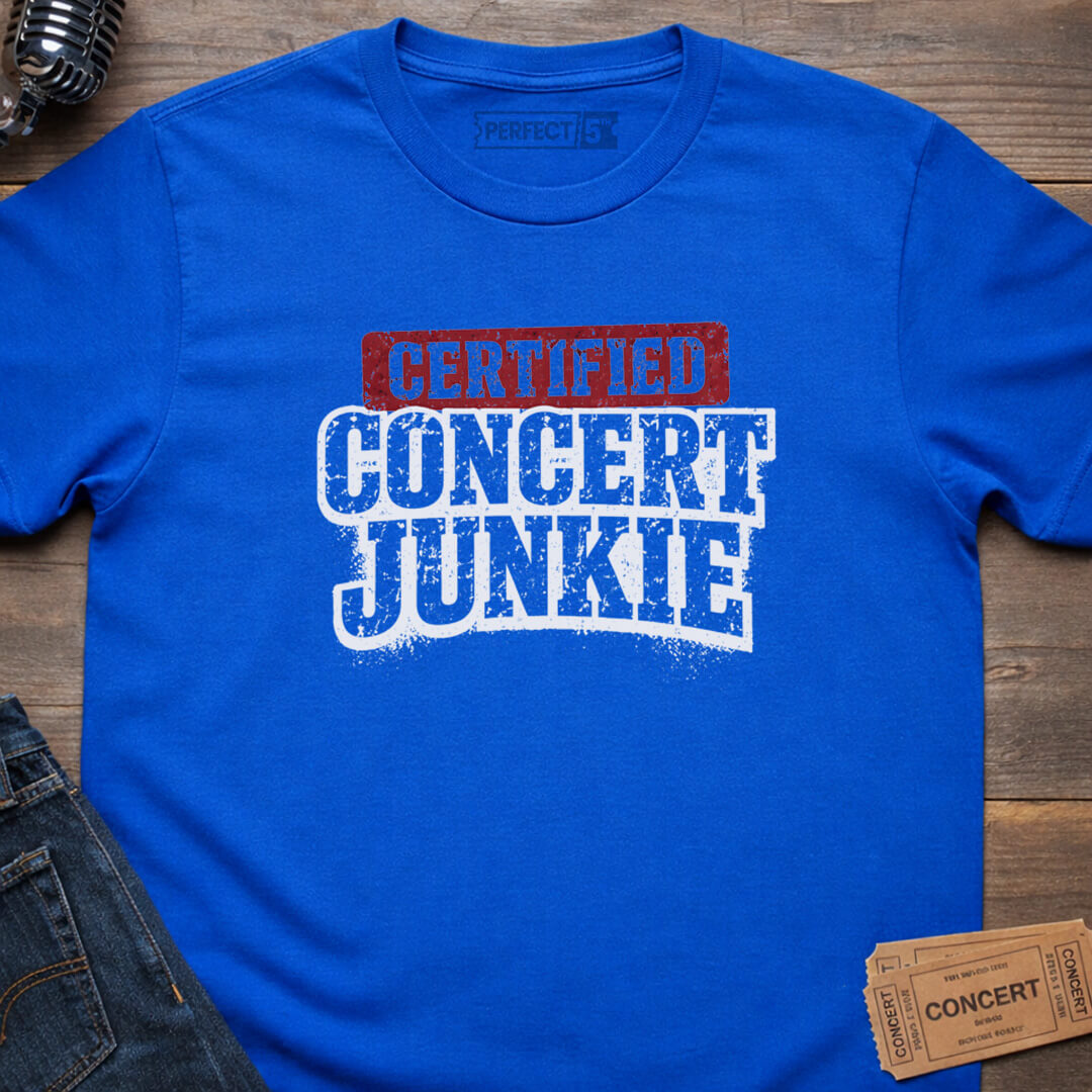 CERTIFIED JUNKIE T-SHIRT