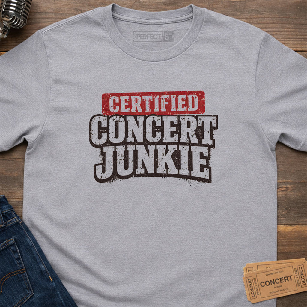 CERTIFIED JUNKIE T-SHIRT