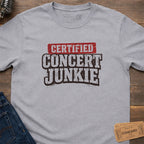 CERTIFIED JUNKIE T-SHIRT