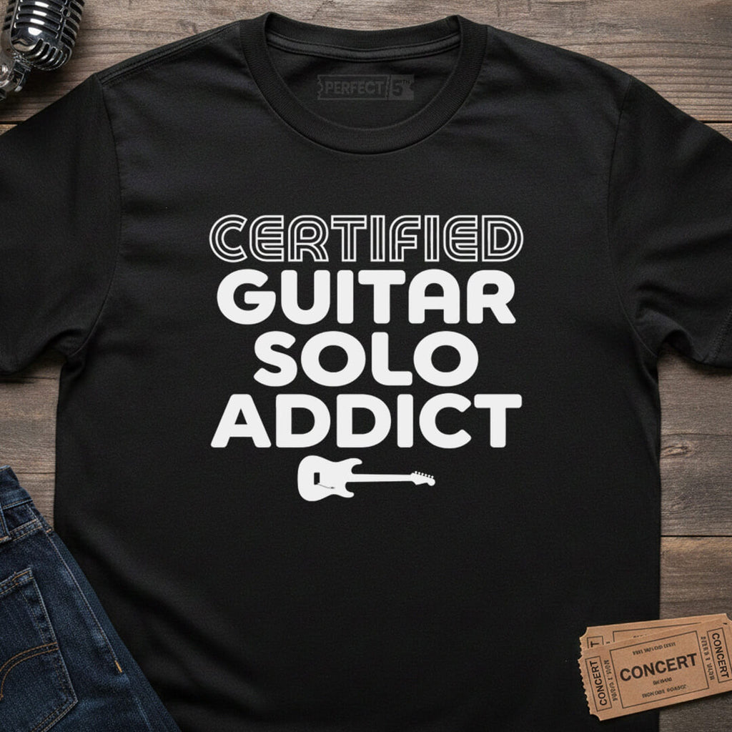 CERTIFIED SOLO ADDICT T-SHIRT