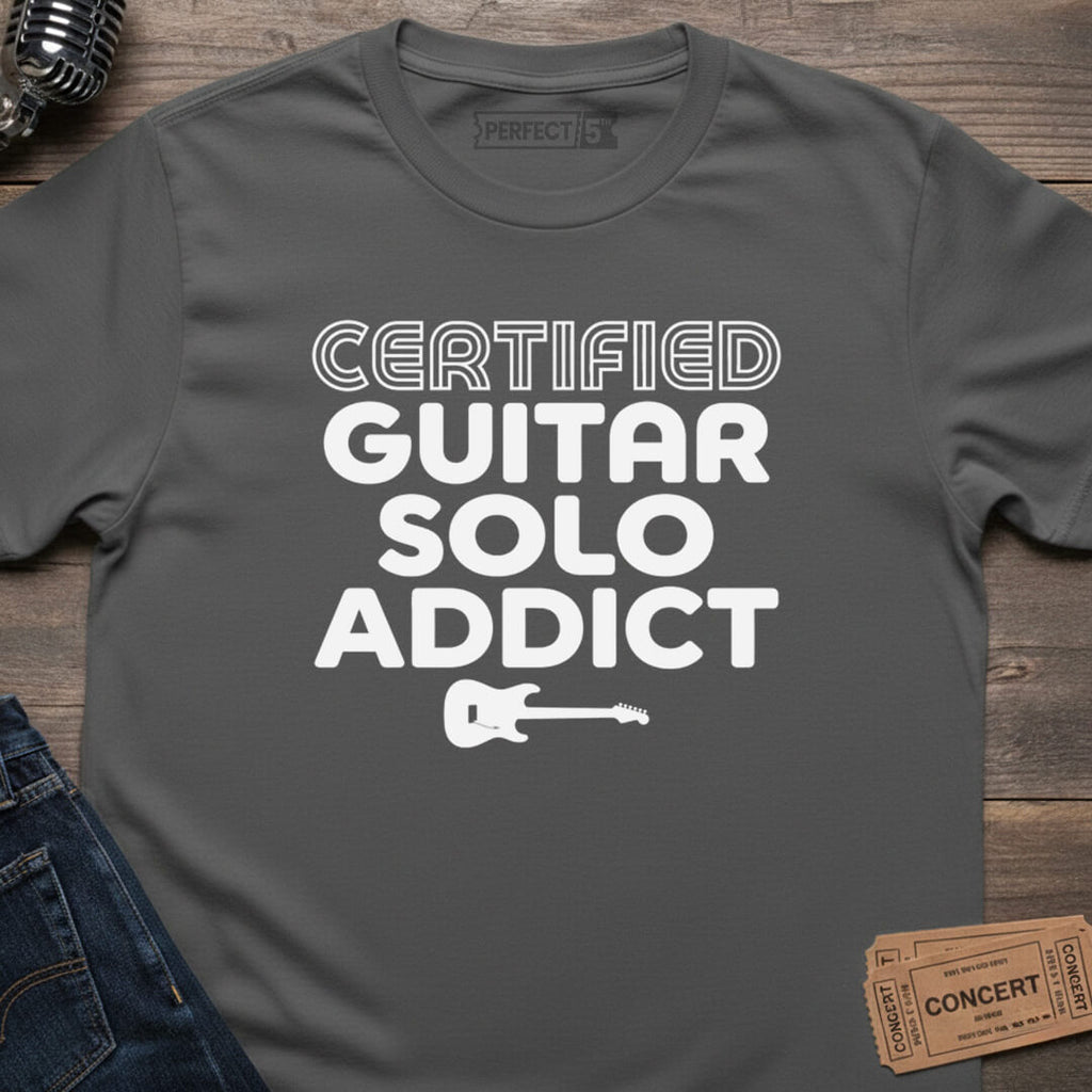 CERTIFIED SOLO ADDICT T-SHIRT