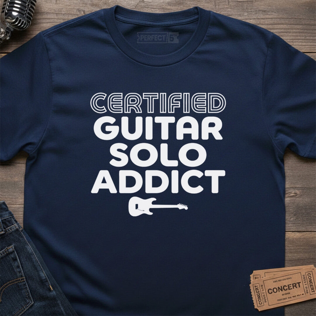 CERTIFIED SOLO ADDICT T-SHIRT