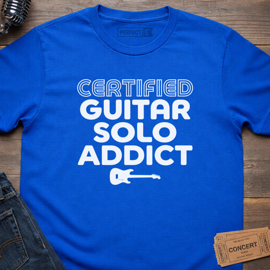 CERTIFIED SOLO ADDICT T-SHIRT