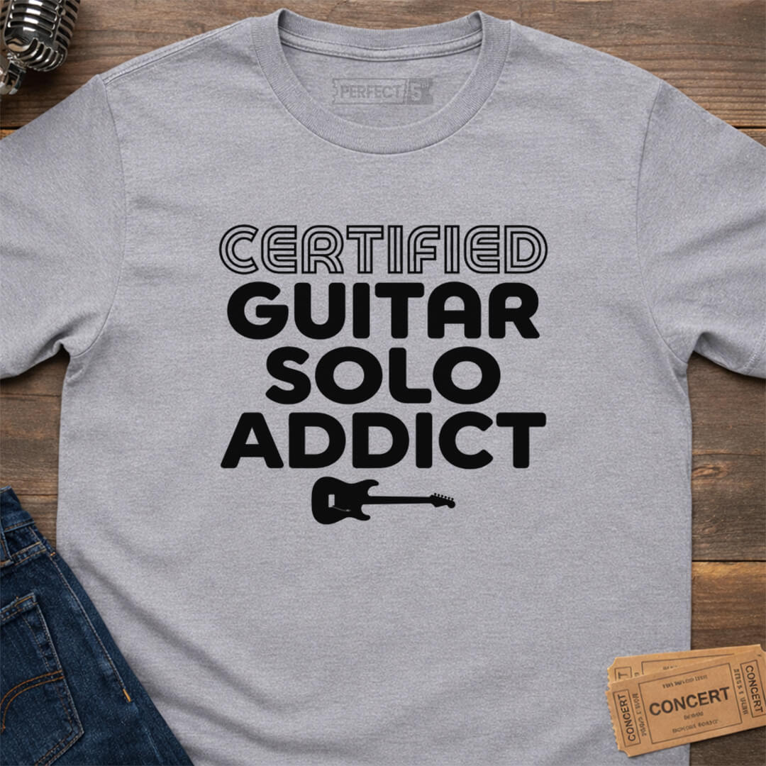 CERTIFIED SOLO ADDICT T-SHIRT