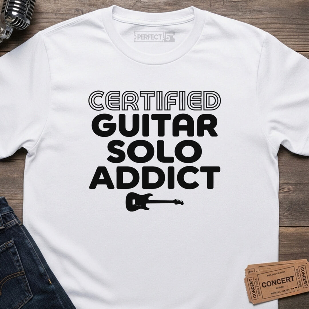 CERTIFIED SOLO ADDICT T-SHIRT
